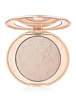 Shop Charlotte Tilbury Hollywood Glow Glide Face Architect Highlighter In Moonlit Glow (incandescent Ivory)