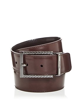 Ferragamo - Men's Double Gancini Reversible Leather Belt