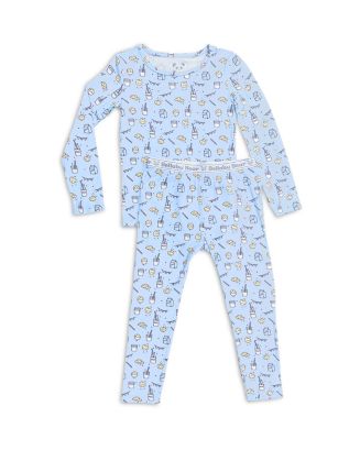 Bellabu Bear Boys' Milk & Cookies Pajamas Set - Baby, Little Kid ...