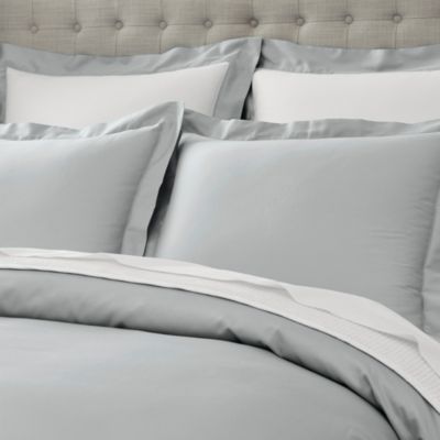 Percale Hemmed Duvet Set, King/Cal King