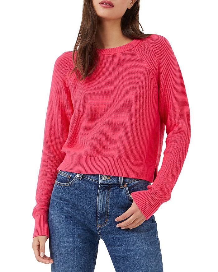FRENCH CONNECTION Mozart Cotton Crewneck Sweater Bloomingdale's