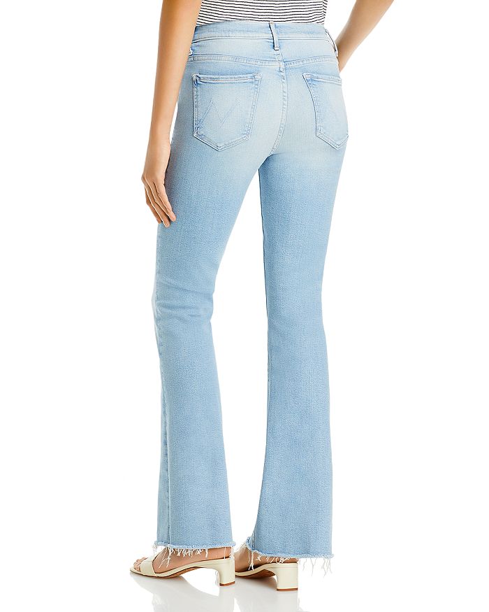 Shop Mother The Weekender Mid Rise Flared Jeans In California Cruiser