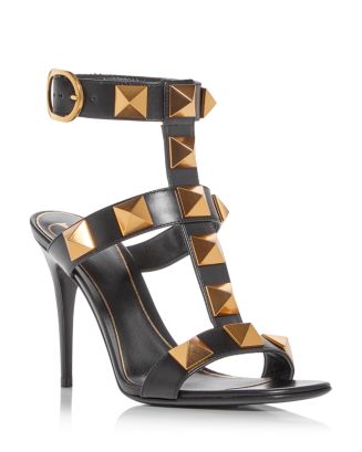 Valentino Garavani Women's Studded High Heel Sandals | Bloomingdale's