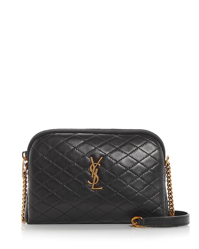 Saint Laurent - Mini Gaby Quilted Leather Crossbody