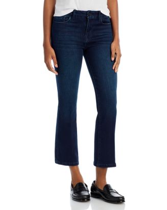 FRAME Le Cropped High Rise Mini Bootcut Jeans in Porter | Bloomingdale's