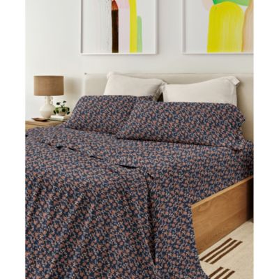 Rebecca Minkoff - Jacobean Floral 3pc Cotton Quilt Set, Queen