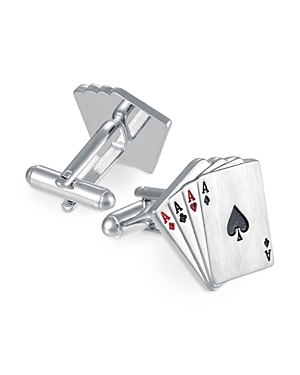 Link Up Playing Card Cufflinks