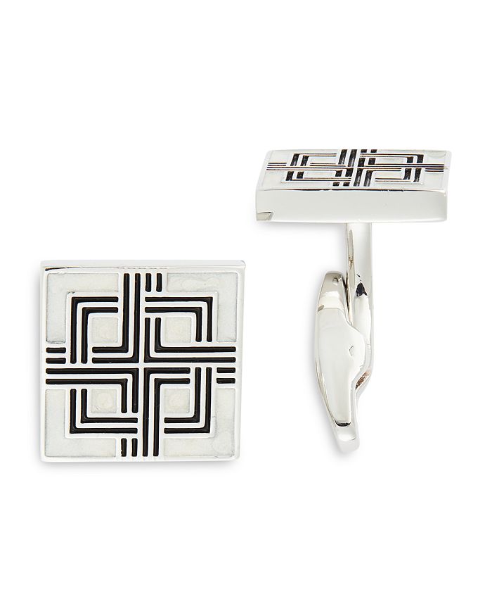 LINK UP Square Mother Of Pearl Cufflinks Bloomingdale's