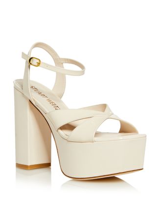 Stuart Weitzman Women's Miami Square Toe High Heel Platform
