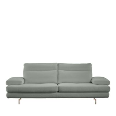 Giuseppe Nicoletti Sabrina Sofa, Satin Metal Legs