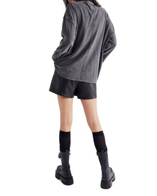 Cotton Fade Into You Long Sleeve Top