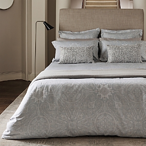 Zoffany Elswick Paisley Duvet Cover, Full/queen In Grey