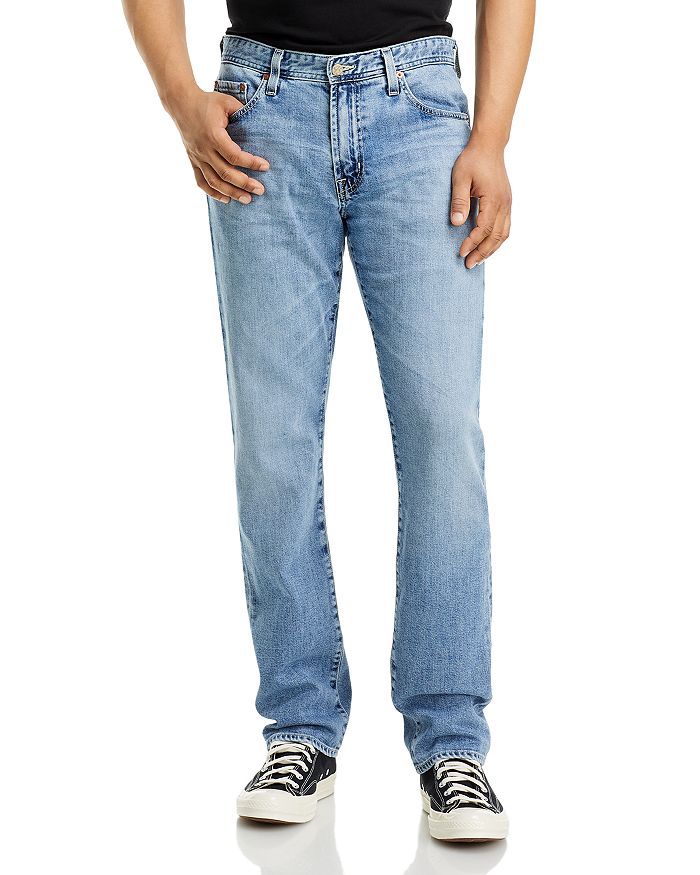 AG Everett Straight Fit Jeans in 19 Years Buho | Bloomingdale's