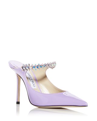purple designer wedding shoes
