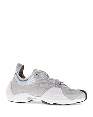 Lanvin Multicolor Flash-x Sneakers In Silver