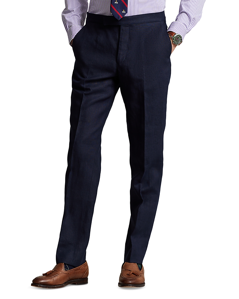 Polo Ralph Lauren Tailored Fit Linen Trousers