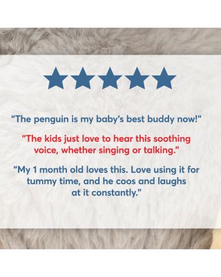 Baby Animated Kissy The Penguin Stuffed Animal Plush, 12" - Ages 0+