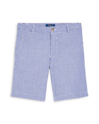 Ralph Lauren - Boys' Stretch Cotton Seersucker Shorts - Big Kid