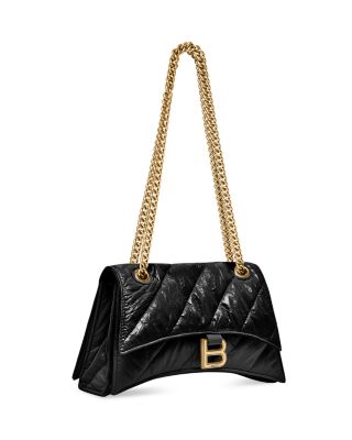 Crush Mini Chain Bag Metallized Quilted