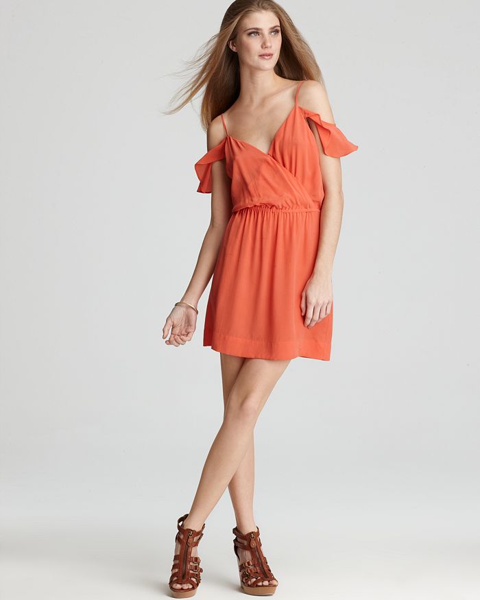 Joie Dress Sari Cold Shoulder Bloomingdale s