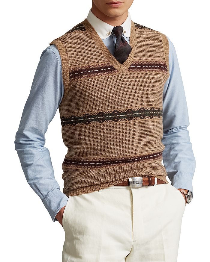 Polo Ralph Lauren Wool Fair Isle Sweater Vest | Bloomingdale's