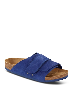 Birkenstock Kyoto Sandals Desert Buck Indigo Blue 44 In Blue