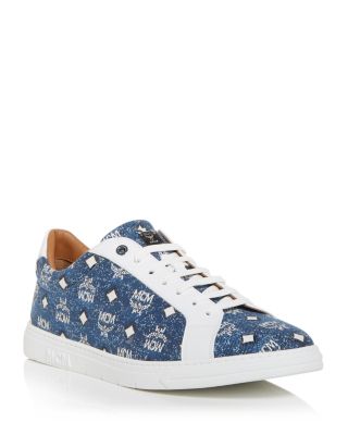 MCM Men's Logo Low Top Sneakers | Bloomingdale's