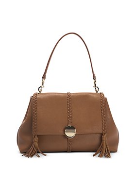 Chloé - Penelope Medium Leather Flap Shoulder Bag 