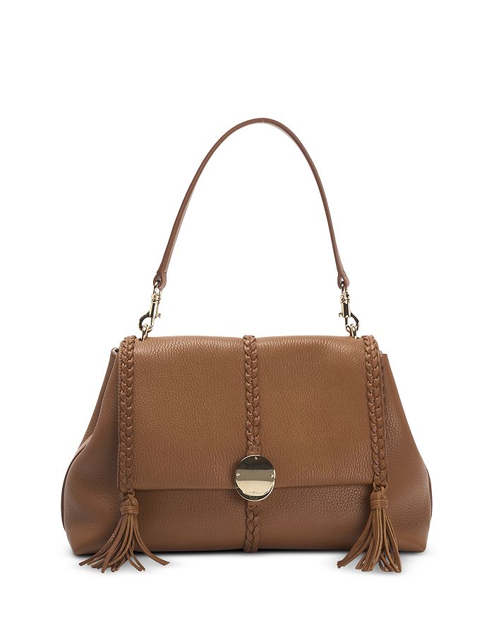 Chloé - Penelope Medium Leather Flap Shoulder Bag