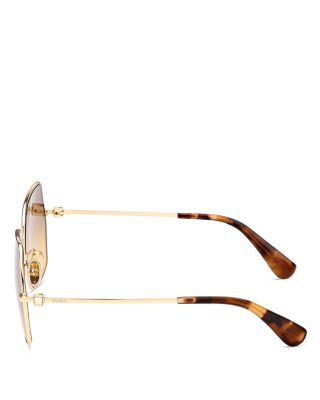 Max Mara Jewel Geometric Sunglasses, 61mm | Bloomingdale display picture 2