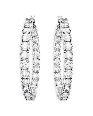Swarovski - Matrix Crystal Inside Out Hoop Earrings