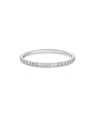 De Beers Forevermark - Bridal Pav&eacute; Diamond Wedding Band in Platinum, 0.25 tcw