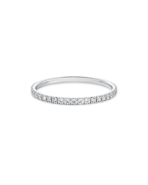 De Beers Forevermark Bridal Pave Diamond Wedding Band In Platinum, 0.25 Ct. T.w. In White