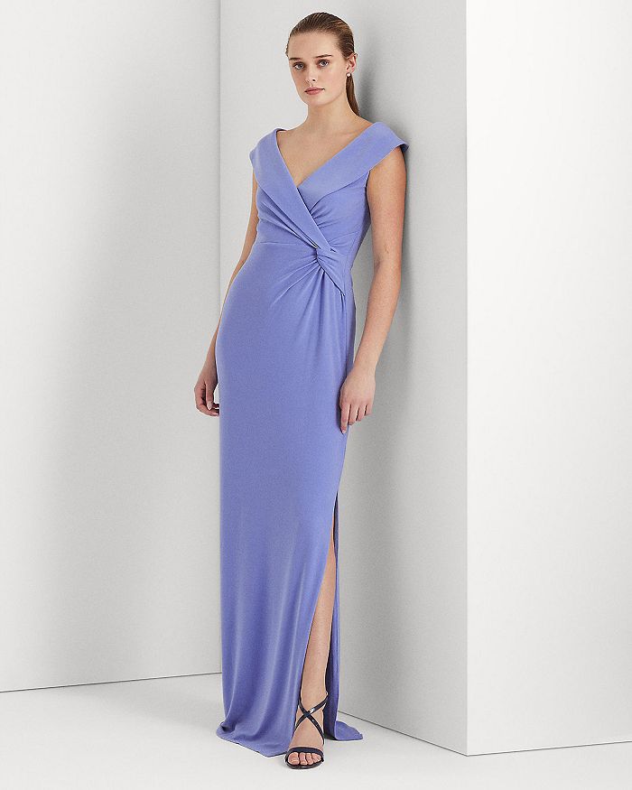 Lauren Ralph Lauren Women's Dresses Wrap Dress - Color: Navy