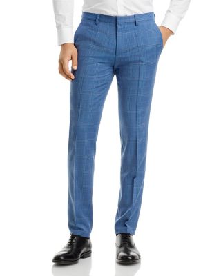 HUGO - Hesten Tonal Plaid Extra Slim Fit Suit Pants