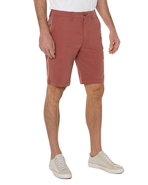 Liverpool Los Angeles Twill Shorts In Clay