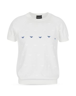 Emporio Armani Short Sleeve Eagle Logo Sweater