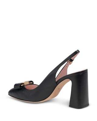 Women's Bowdie Slip On Slingback High Heel Pumps