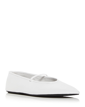 Jeffrey Campbell Dancerina Mary Jane Ballet Flat In White