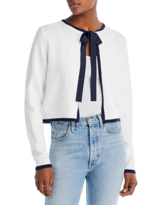 AQUA - Bow Front Cardigan - 100% Exclusive