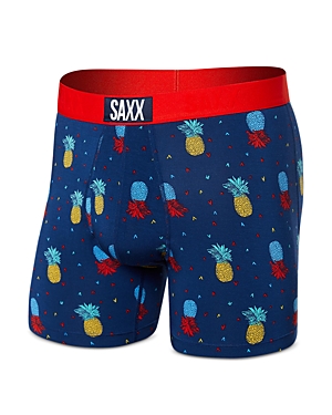 SAXX PINEAPPLE FLIP ULTRA SUPER SOFT RELAXED FIT BOXER BRIEFS