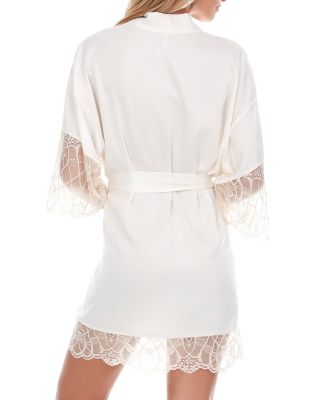 Gabby Satin Kimono Robe