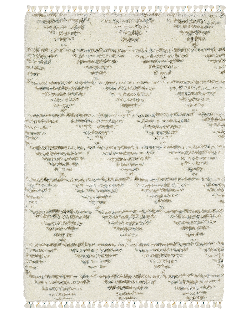 Oriental Weavers Axis Ax05a Area Rug, 3'10 X 5'5 In Ivory