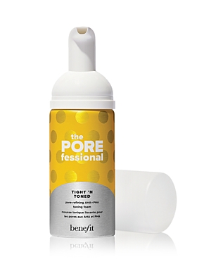Benefit Cosmetics The POREfessional Tight 'n Toned Pore-Refining Aha+Pha Toning Foam 2 oz.