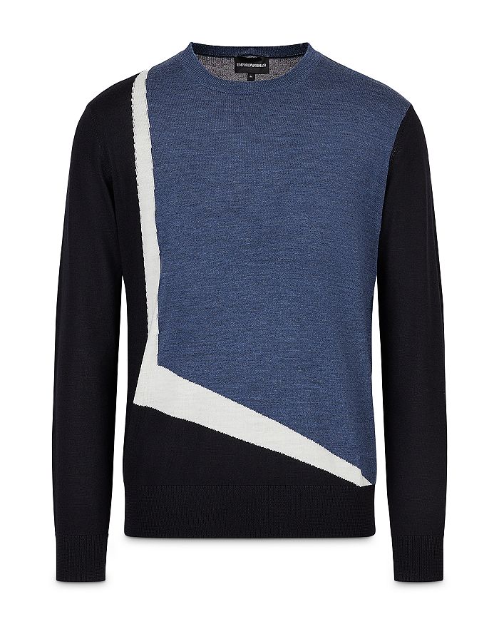 Emporio Armani - Wool Color Block Sweater