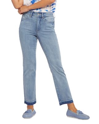 NYDJ Women's High Straight Button Fly Jeans – Classic Denim With High Rise & Straight Leg Fit - View #2