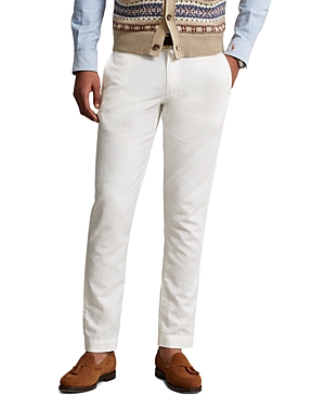 Shop Polo Ralph Lauren Classic Fit Trousers In Deckwash White