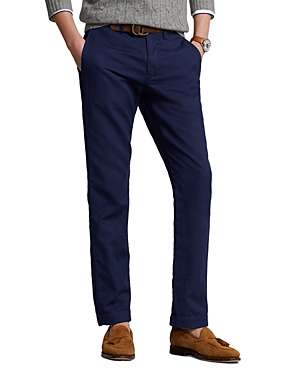 Shop Polo Ralph Lauren Classic Fit Trousers In Newport Navy
