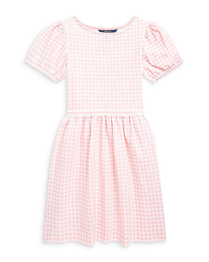 Polo Ralph Lauren Toddler and Little Girls Striped Stretch Ponte Dress