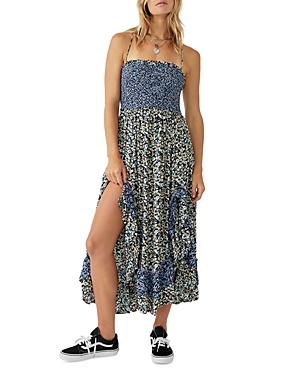 FREE PEOPLE ONE I LOVE DITSY FLORAL A LINE DRESS